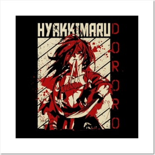 Dororo to Hyakkimari Anime manga Vintage Posters and Art